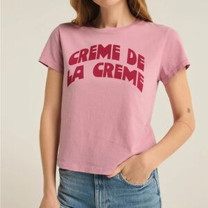 ✨NWT✨ Z-SUPPLY Crème de la crème Pink Tee in M